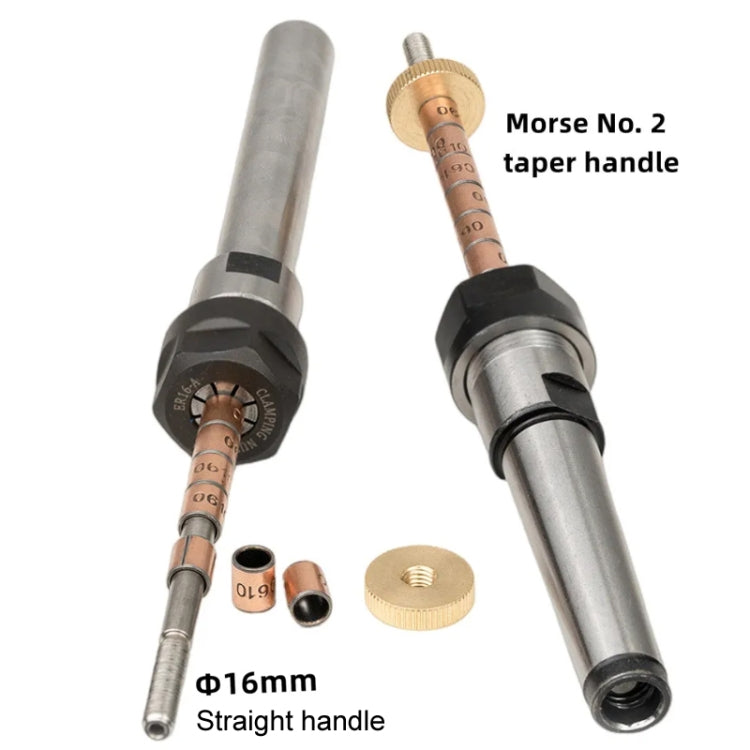 Woodturning Pen Mandrel Collet Penmaking Turning Lathe DIY Clamping Mandrel Fitting Tool(Straight Shank)