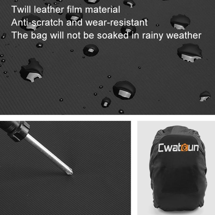 Cwatcun D136 Generation 1 Large Camera Trolley Shoulder Bag Large Capacity Outdoor Photography Storage Case(Black) - free shipping - PMC TechLife - Order now!