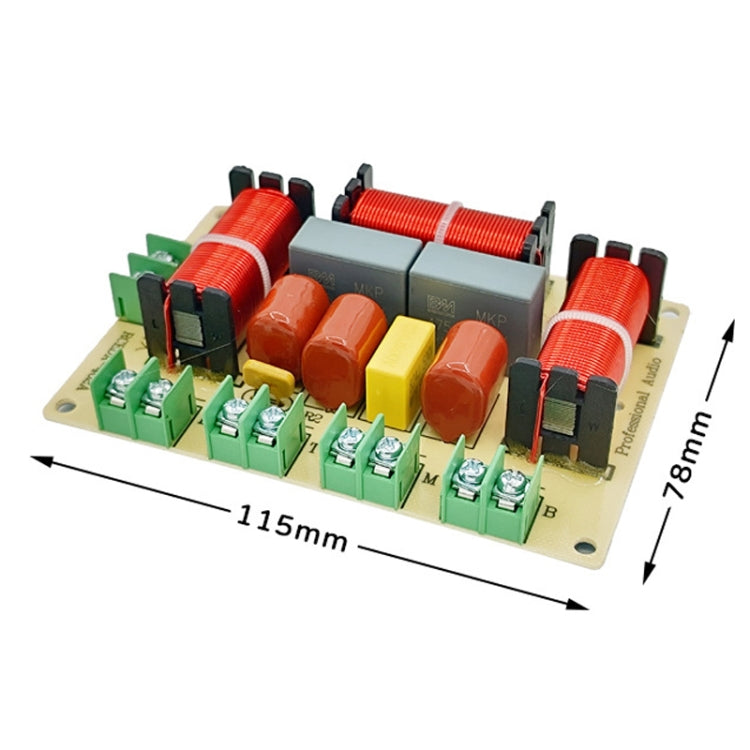 RCEDA-402A One High One Medium Two Low 4-Way Speaker Crossover Audio Modification Divider - Audio Crossover by PMC TechLife | Online Shopping South Africa | PMC TechLife | Buy Now Pay Later Mobicred