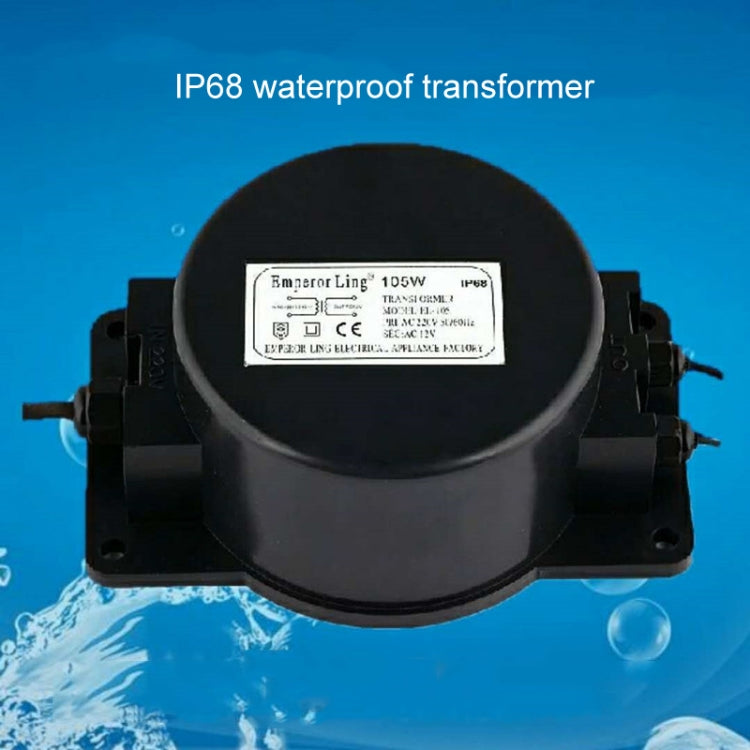 Lighting Transformer 220V To AC 12V/24V Water-resistant LED Underwater Light Power Adapter, Power: 360W(12V)
