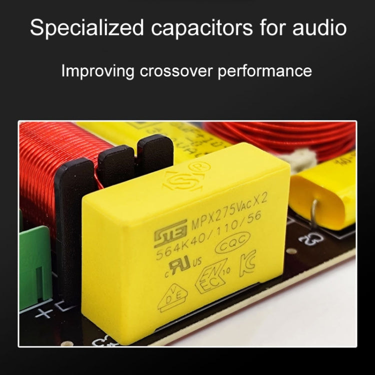 Magenta-2 High And Low 2-Way Audio Crossover Bookshelf Speaker Conversion Divider(B Model 3uF Capacitor) - Audio Crossover by PMC TechLife | Online Shopping South Africa | PMC TechLife | Buy Now Pay Later Mobicred