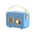 FT-BT20 Mini Retro Card USB Flash Drive FM Radio Wireless Bluetooth Speaker(Sky Blue) - Mini Speaker by PMC TechLife | Online Shopping South Africa | PMC TechLife | Buy Now Pay Later Mobicred