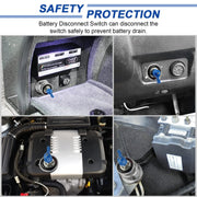 RV Yacht Anti-leakage Battery Power Main Switch With Accessories