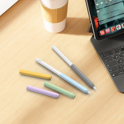 For Apple Pencil 1&2 AhaStyle PT182 Silicone Protective Grip Cover(Green)
