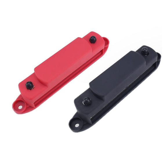 M6 RV Yacht High Current 6-column 250A Base Busbar, Color: Black