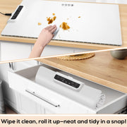 240W Electric Warming Tray Food Warmer with Adjustable Temperature, Timed Close EU Plug