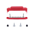 M6 2-post 12-way RV Yacht Terminal Nylon Flame Retardant Busbar, Color: Red - Fuse by PMC Jewellery | Online Shopping South Africa | PMC Jewellery | Buy Now Pay Later Mobicred