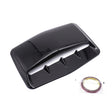 Universal Carbon Car Hood Scoop Air Flow Intake Decorative Turbo Bonnet Vent Cover With Tape(Black) - Decorative Sticker by PMC TechLife | Online Shopping South Africa | PMC TechLife | Buy Now Pay Later Mobicred