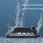 M8 Nylon Base RV Yacht Water-resistant Dustproof Cover 6-post Bus Bar, Color: Red