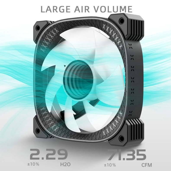 COOLMOON CM-YM-360T Computer ARGB Temperature Display Lens Multi-Platform Integrated CPU Cooler(White)