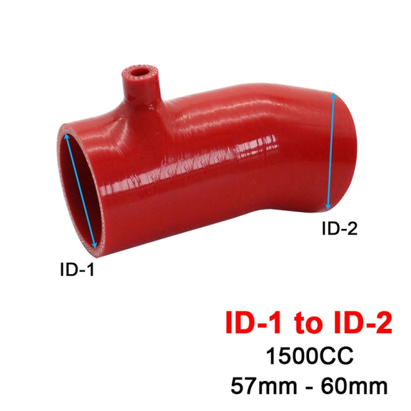 For Mazda 3 6 CX-4 Axela Atenza Intake Silicone Hose High Flow Cold Air Intake Pipe Turbo Intercooler, Specification: 1.5L-60-RD