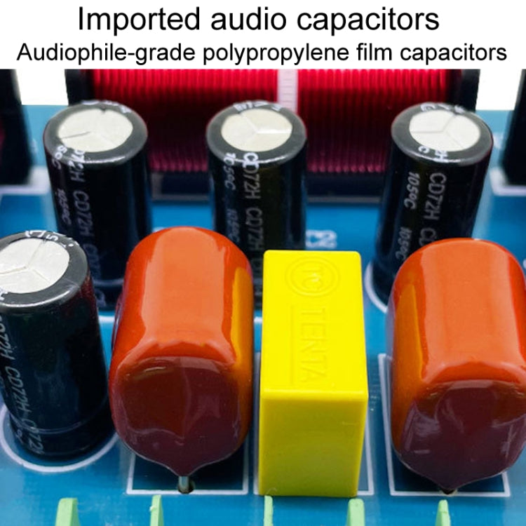 RCEDA-410 Two High One Medium One Low 4-Way Speaker Crossover Audio Modification Divider - Audio Crossover by PMC TechLife | Online Shopping South Africa | PMC TechLife | Buy Now Pay Later Mobicred