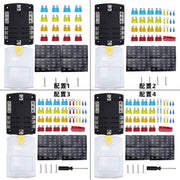 6-Way LED Indicator Fuse Box Socket For RV And Yacht, Set: Configuration 3