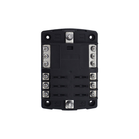 6-Way LED Indicator Fuse Box Socket For RV And Yacht, Set: Configuration 3