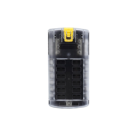 RV Yacht 12-way LED Insulated Flame-retardant Fuse Holder Box with Wire(Configuration 4)
