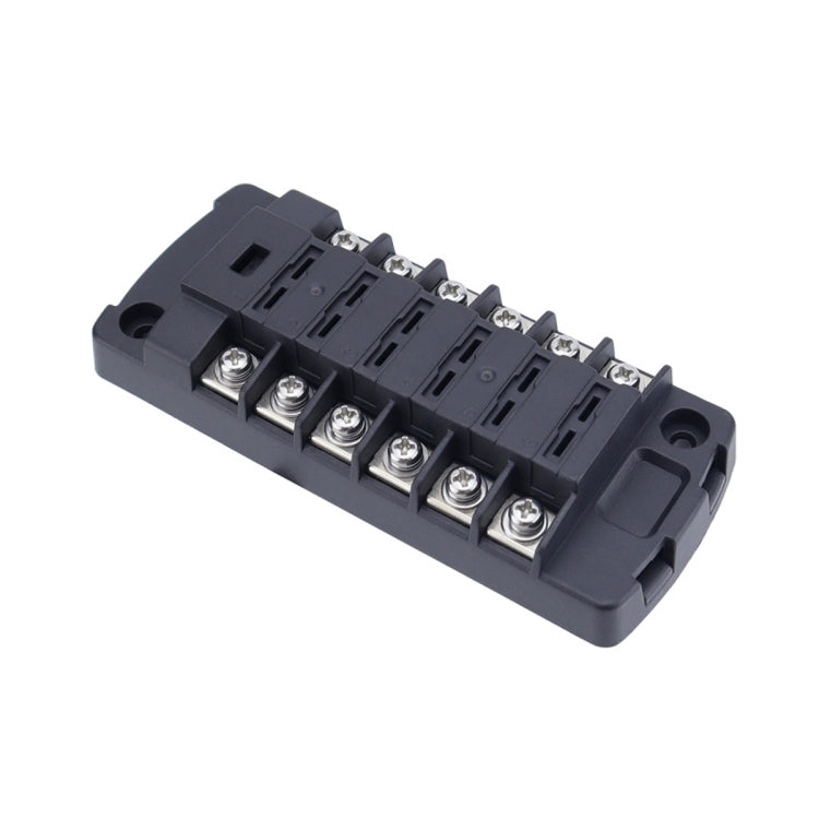 6-Way Plug-In Insulated Cover Fuse Box For Cars Yachts, Set: Standard