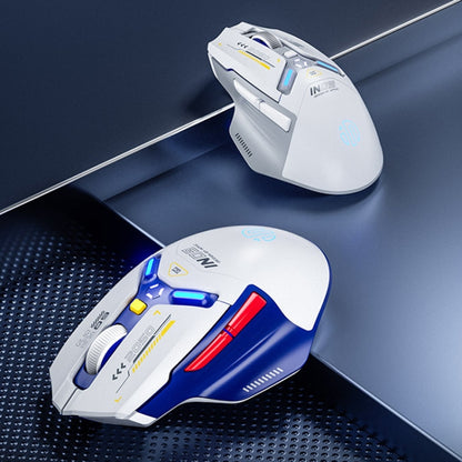 Inphic IN9 Tri-mode Wireless Bluetooth Gaming Office Computer Mouse(Blue) - free shipping - PMC Jewellery - Order now!