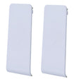 For Nintendo Switch Console 2pcs Replacement Kickstand Back Shell Holder(White) - Holder by PMc TechLife | Online Shopping South Africa | PMc TechLife | Buy Now Pay Later Mobicred