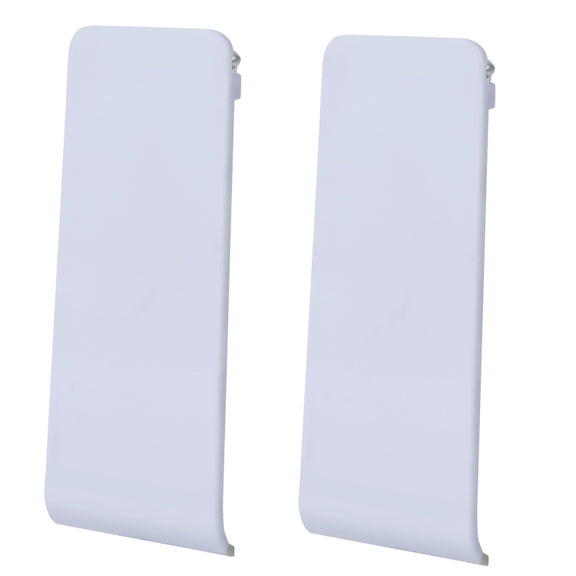 For Nintendo Switch Console 2pcs Replacement Kickstand Back Shell Holder(White)