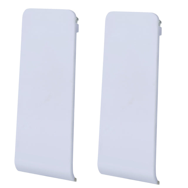 For Nintendo Switch Console 2pcs Replacement Kickstand Back Shell Holder(White)