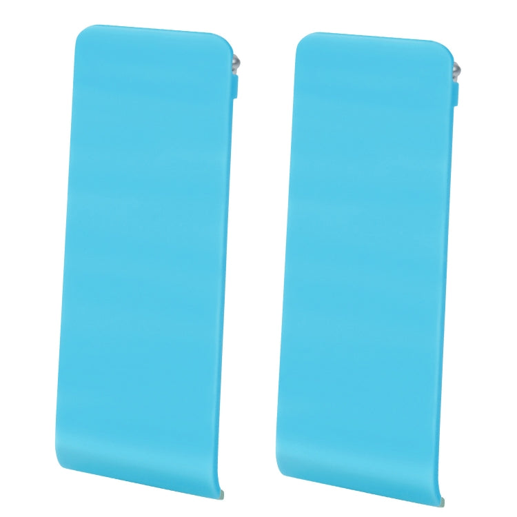 For Nintendo Switch Console 2pcs Replacement Kickstand Back Shell Holder(Blue) - Holder by PMc TechLife | Online Shopping South Africa | PMc TechLife | Buy Now Pay Later Mobicred
