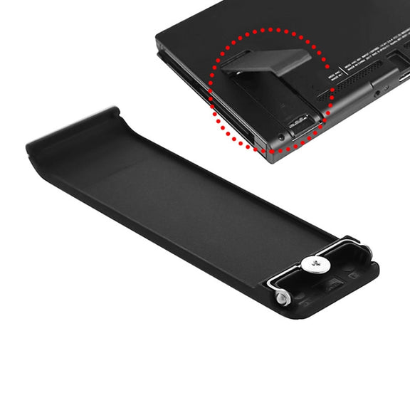 For Nintendo Switch Console 2pcs Replacement Kickstand Back Shell Holder(White)
