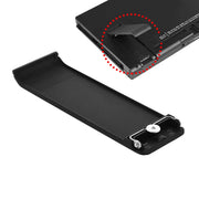 For Nintendo Switch Console 2pcs Replacement Kickstand Back Shell Holder(Red)