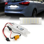 2pcs For Opel ZafiraB / ASTRA / CORSA LED License Plate Light