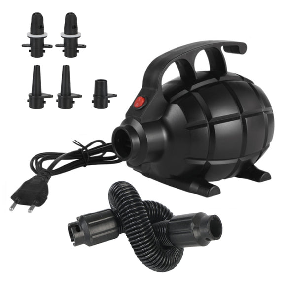 Electric Air Pump Household Inflatable Pump 600W High Power Electric Inflator, Plug: EU Plug