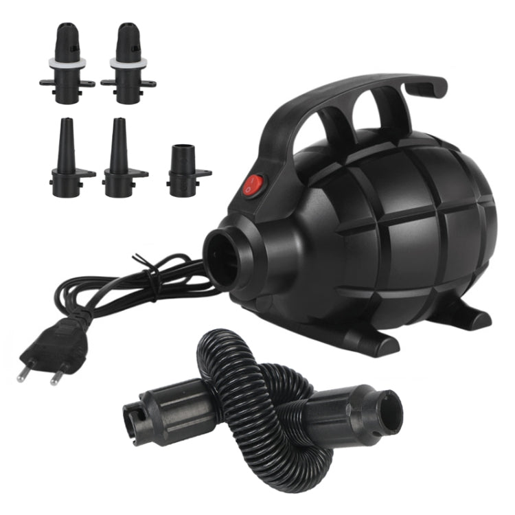 Electric Air Pump Household Inflatable Pump 600W High Power Electric Inflator, Plug: EU Plug