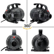 Electric Air Pump Household Inflatable Pump 600W High Power Electric Inflator, Plug: EU Plug
