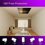 HY400 Android 12.0 System Intelligent Projector Portable Family Projector EU Plug