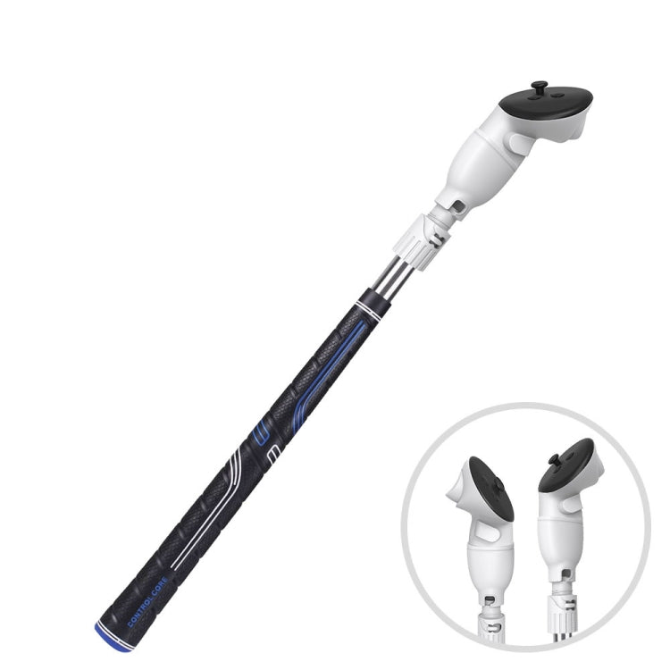 For Meta Quest 3S / 3 Controller Golf Club With Scale And Adjustable Length(White) - VR Accessories by PMC Jewellery | Online Shopping South Africa | PMC Jewellery | Buy Now Pay Later Mobicred
