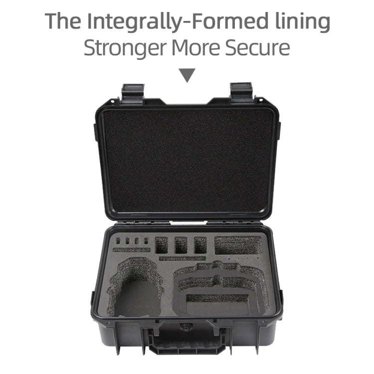 For DJI Mini 4 Pro Drone Suitcase Explosion-proof Box Compatible with RC 2 & RC-N2(Black) - free shipping - PMC Jewellery - Order now!