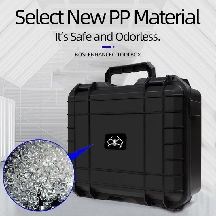 For DJI Mini 4 Pro Drone Suitcase Explosion-proof Box Compatible with RC 2 & RC-N2(Black) - free shipping - PMC Jewellery - Order now!