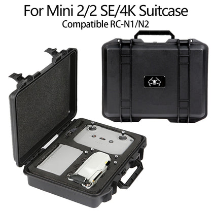 For DJI Mini 4K / Mini 2 SE / Mini 2 Suitcase Explosion-Proof Box Compatible With RC-N1 / N2(Black) - free shipping - PMC Jewellery - Order now!