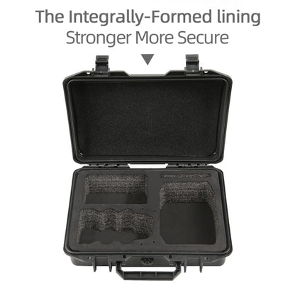 For DJI Mini 4K / Mini 2 SE / Mini 2 Suitcase Explosion-Proof Box Compatible With RC-N1 / N2(Black) - free shipping - PMC Jewellery - Order now!