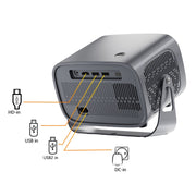 4K Smart Android Portable Projector EU Plug