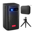 TOUMEI C900 Outdoor Portable Built-In Battery 4K HD Home Music Projector UK Plug(Black) - Mini Projector by TOUMEI | Online Shopping South Africa | PMc TechLife | Buy Now Pay Later Mobicred