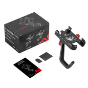 PROMEND SJJ-297E Rearview Mirror Model Phone Holder Universal Aluminum Alloy Electric Bike Mount