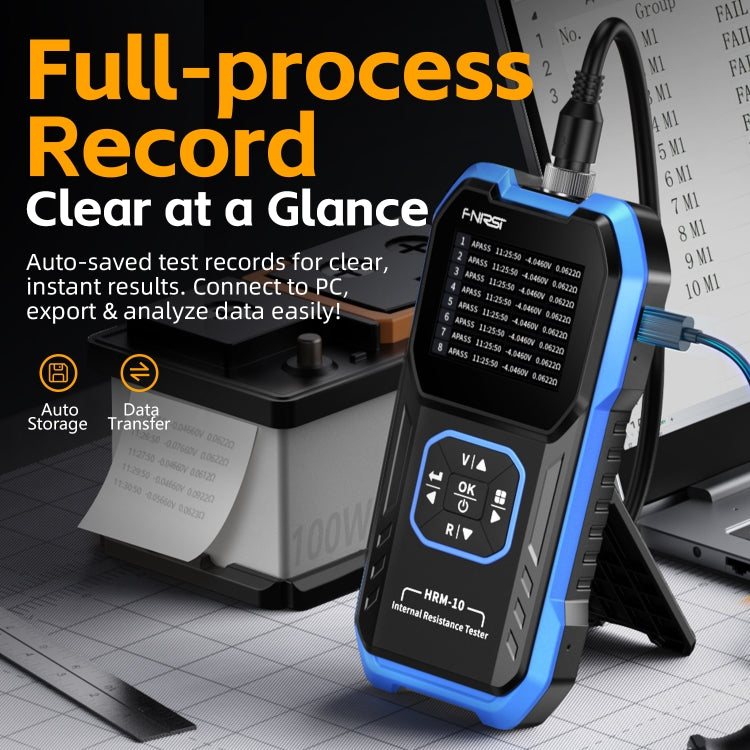 FNIRSI 18650 Lithium Battery Internal Resistance Voltage Measuring Instrument(HRM-10) - free shipping - PMC Jewellery - Order now!