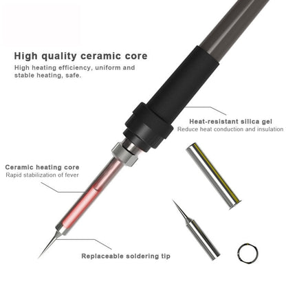 BAKU BA-898A+ 2-In-1 Soldering Station Hot Air Station Adjustable Temperature EU Plug 220V - free shipping - PMC Jewellery - Order now!