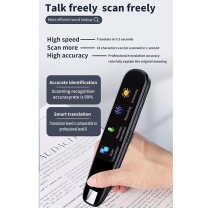 International Version Multi-language Camera Scanning Offline Translation Pen(Black) - free shipping - PMC Jewellery - Order now!