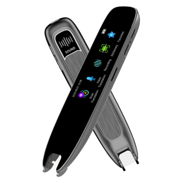International Version Multi-language Scanning Offline Intelligent Simultaneous Translation Pen(Gray)