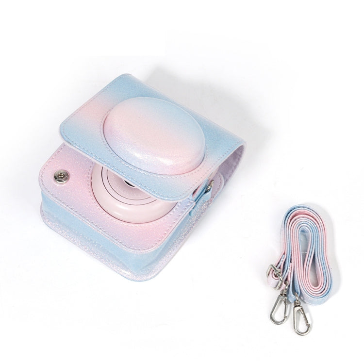 Colorful Starry Sky Camera Protection Bag For Fujifilm Instax Mini 12(Blue Green)