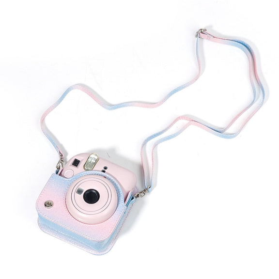 Colorful Starry Sky Camera Protection Bag For Fujifilm Instax Mini 12(Blue Green)