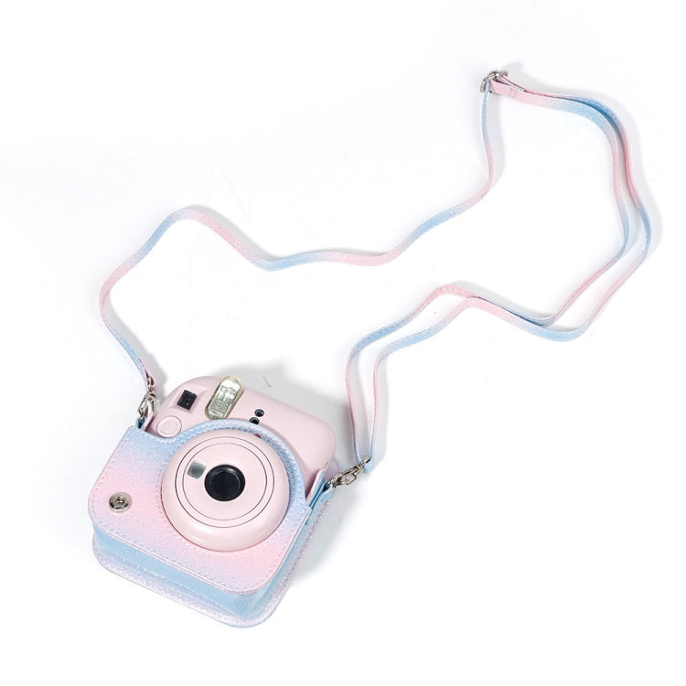 Colorful Starry Sky Camera Protection Bag For Fujifilm Instax Mini 12(Pink Purple)