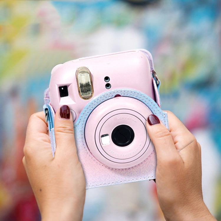 Colorful Starry Sky Camera Protection Bag For Fujifilm Instax Mini 12(Rainbow)