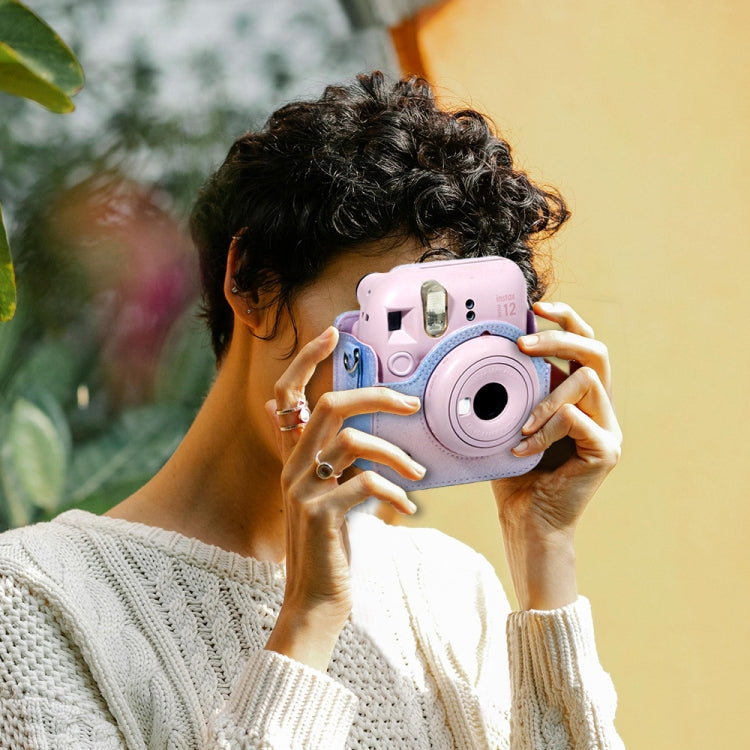 Colorful Starry Sky Camera Protection Bag For Fujifilm Instax Mini 12(Rainbow) - Leather Bag by PMC TechLife | Online Shopping South Africa | PMC TechLife | Buy Now Pay Later Mobicred