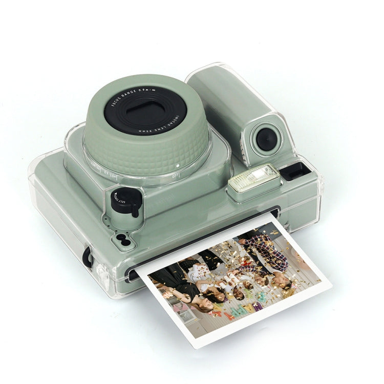 For Fujifilm Instax WIDE 400 Durable Scratch-Resistant Drop-Resistant PC Storage Case(Transparent)